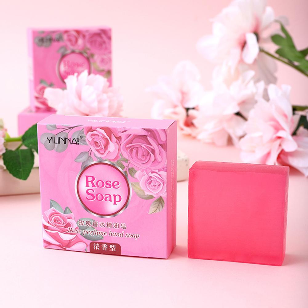 Perfume Fragrance Soap - Puro artesanal natural rosa óleo essencial
