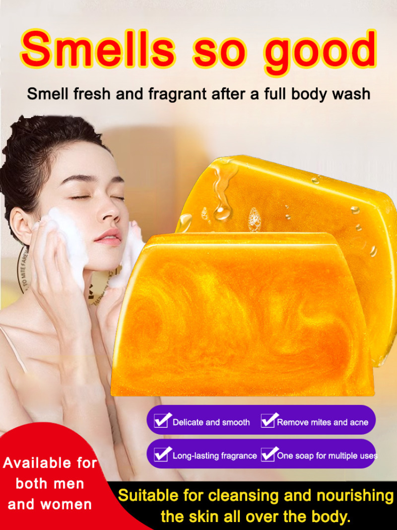 Perfume Fragrance Soap - Aminoácido artesanal perfume ouro óleo essencial
