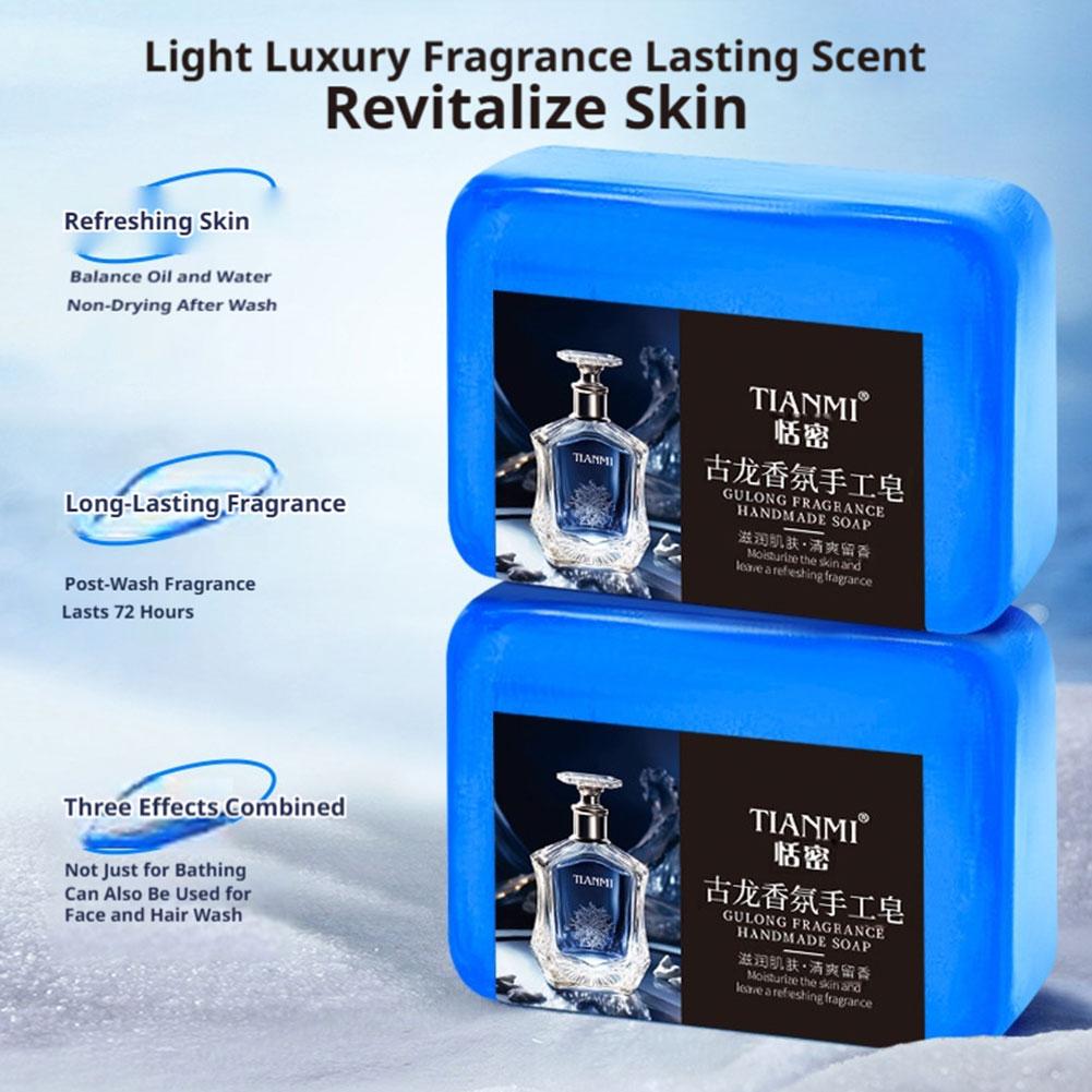 Perfume Fragrance Soap - Sabonete Perfumado Masculino Gulong 3 em