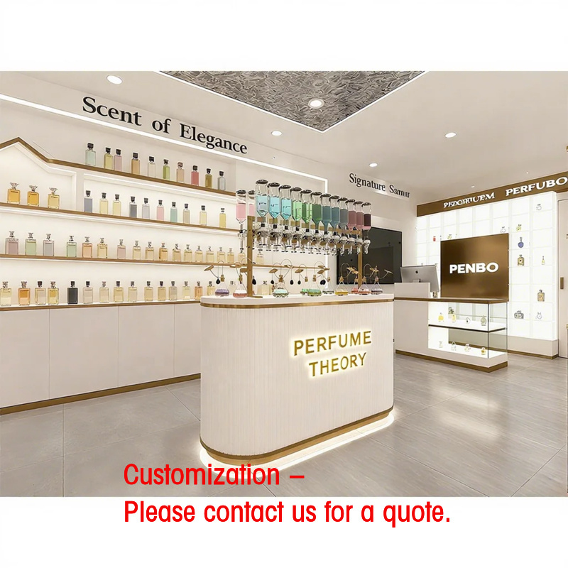 Perfume In Fragrance Shop - Armário Expositor de Perfumes Iluminado Personalizado