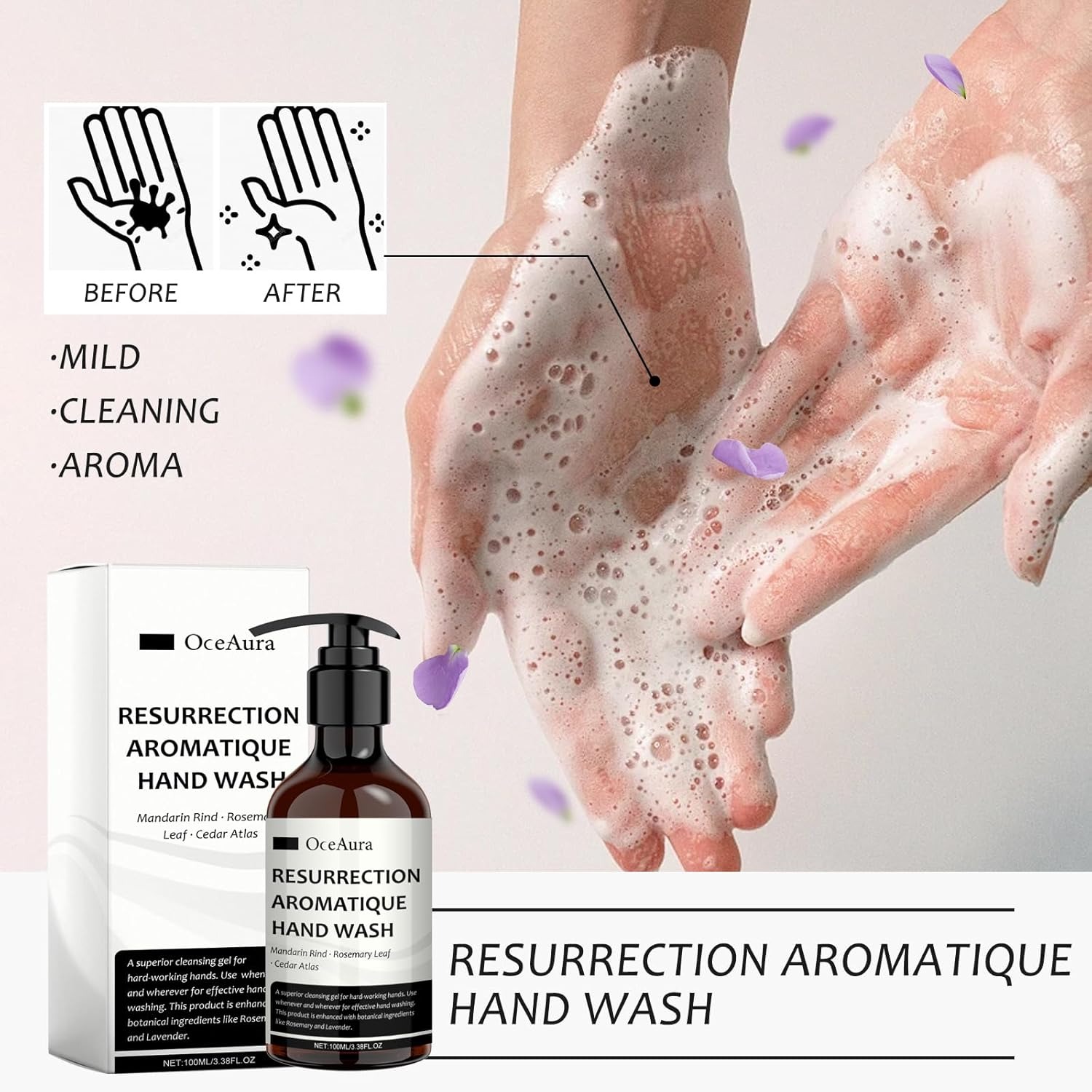 100ml desinfetante para as mão - Perfume Fragrance Soap avaliação e preço