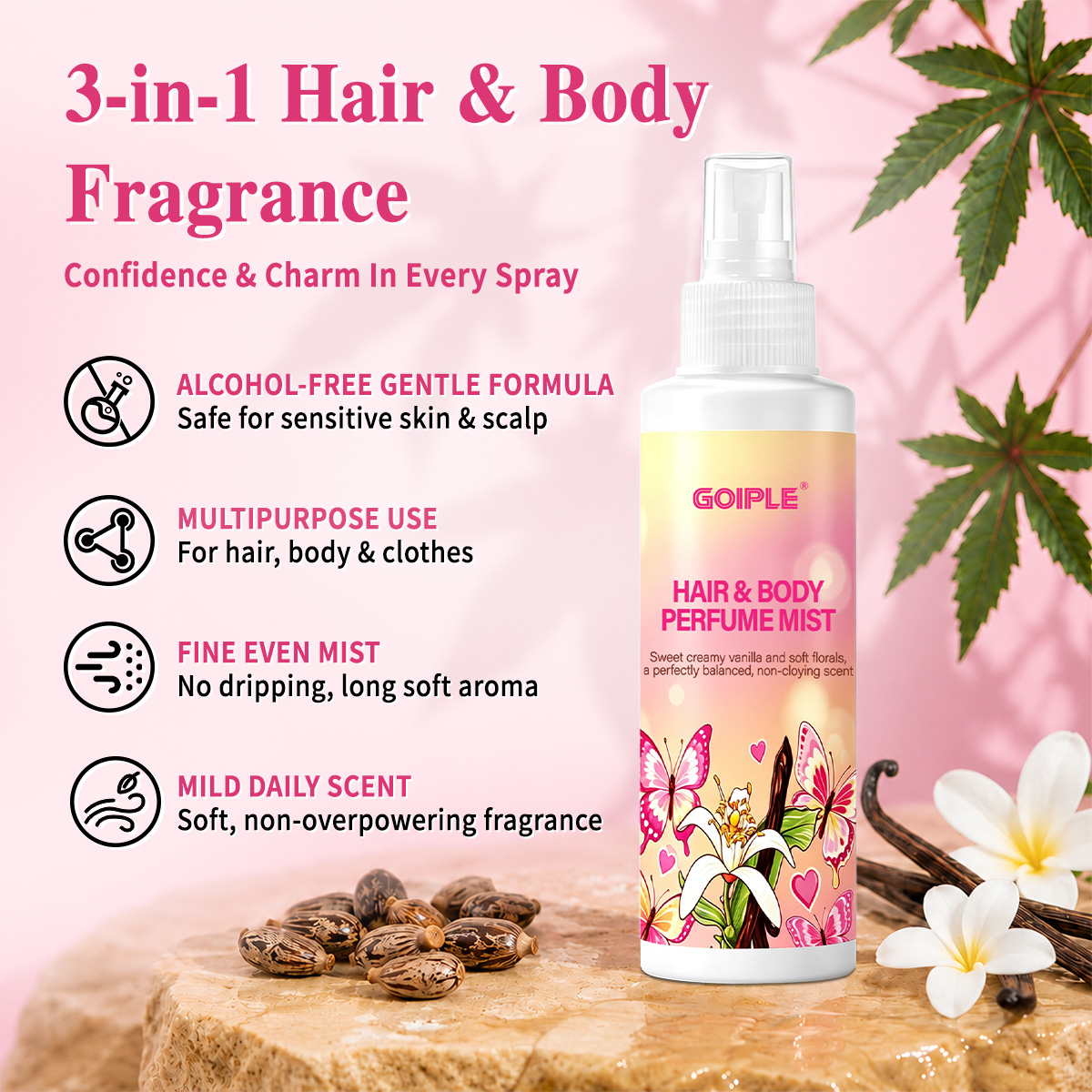 Perfume para Cabelo e Corpo, S - Perfume Aroma Fragrance avaliação e preço